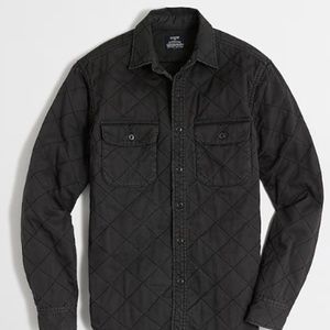 J.Crew Men's Factory quilted shirt-jacket